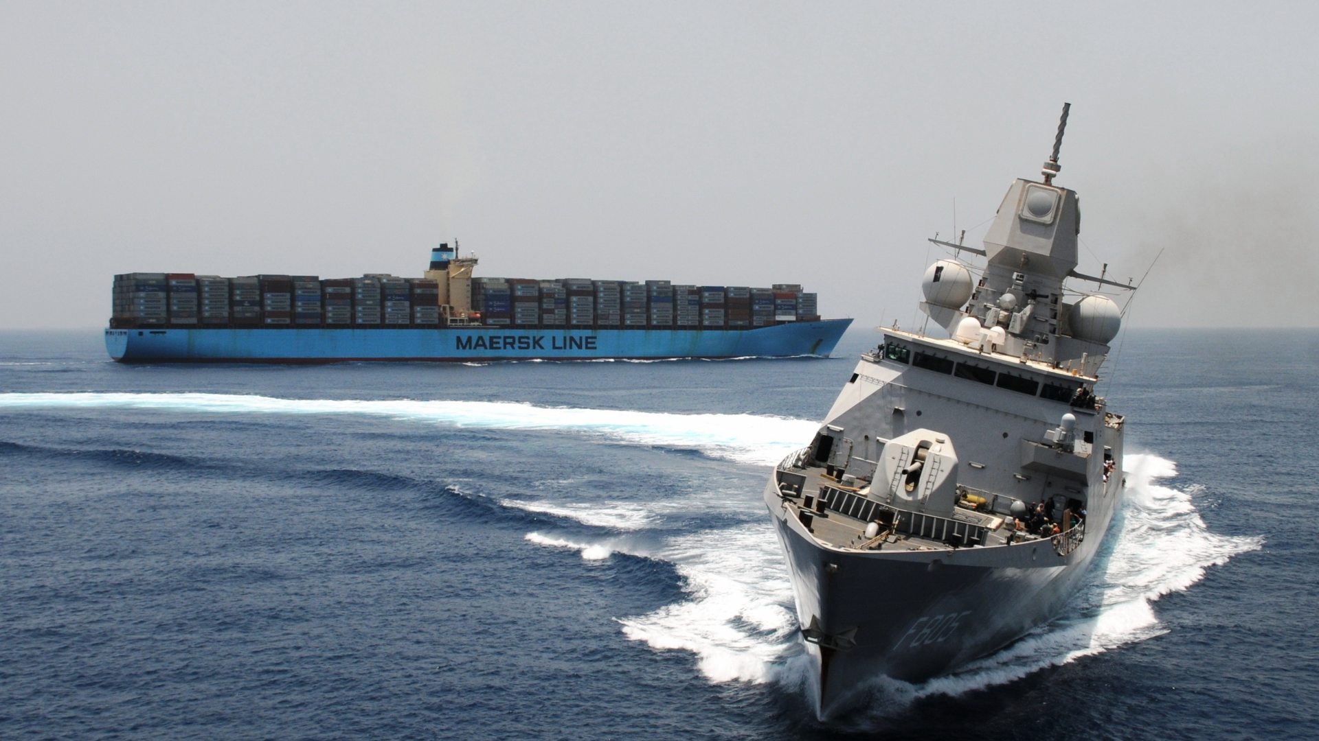 weapon, sea, ships, circulation, maersk, bow, conteinership, list, fregat, military, f805