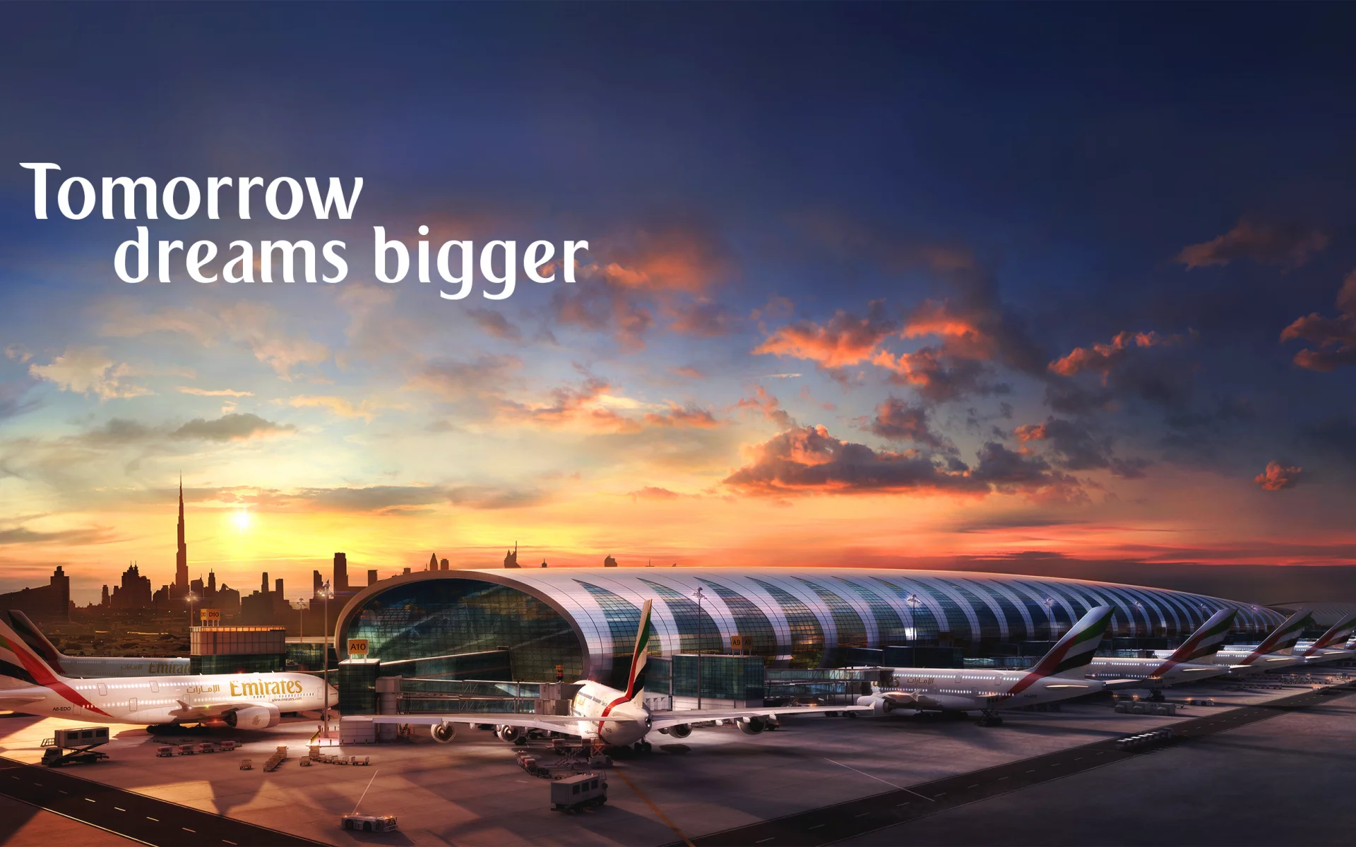 авиалайнер, пассажирский, emirates airline, самолет, Airbus, a380