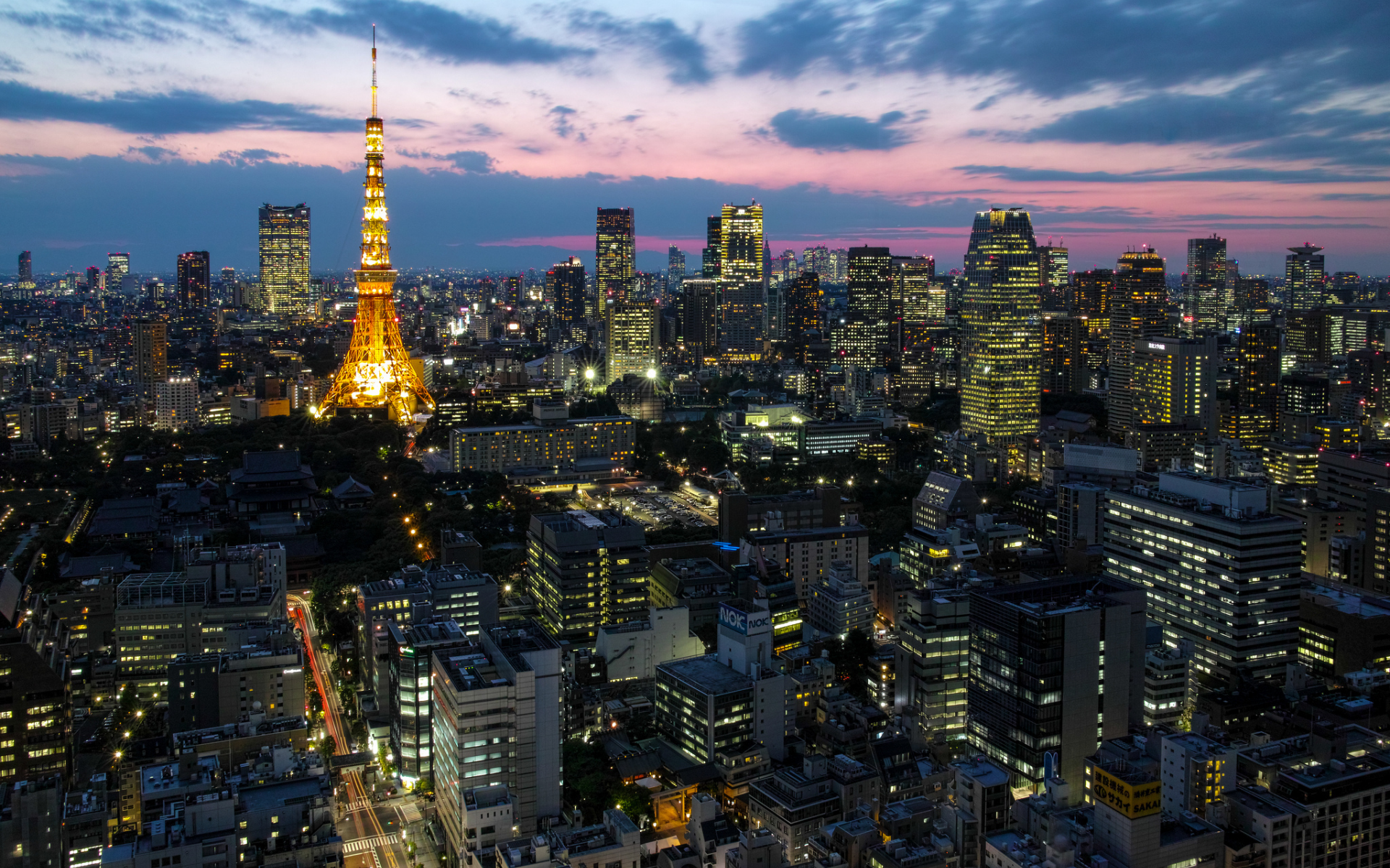 токио, мегаполис, япония, capital, огни, столица, tokyo, Japan