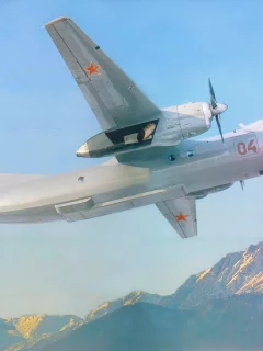 воздушного, советский, ан-30, наблюдения, самолёт, Небо