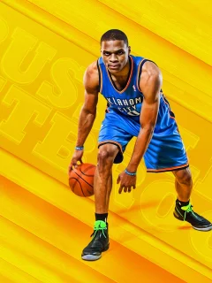 тандер, russell westbrook, Расселл уэстбрук, оклахома-сити