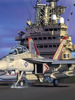 ea-18, Арт, ea-18, боинг, гроулер, палубный, boeing, growler, самолет