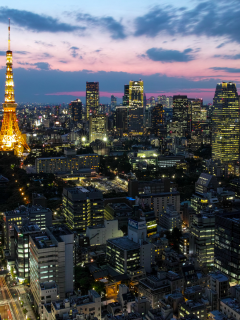 токио, мегаполис, япония, capital, огни, столица, tokyo, Japan