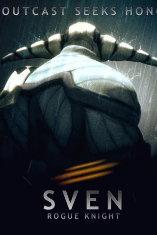 Dota 2, rogue knight, hero, sven