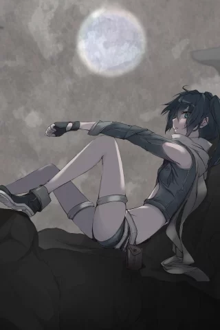 цветы, хатсуне мику, vocaloid, Hatsune miku, горы, вокалоид