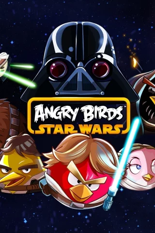 Star wars, дарт вейдер, злые птицы, звездные войны, angry birds