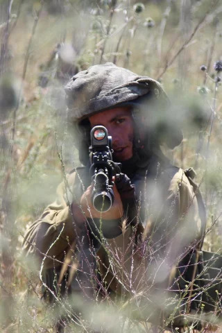 Israel defence force, оружие, солдат