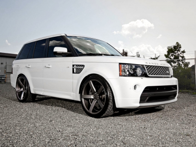 land, sport, desktop, automobile, vossen, white, wheels, wallpapers, rover, Cars, tuning, beautiful