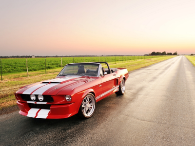 500cr, мустанг, форд, convertible, ford, gt, classic recreations, shelby, mustang