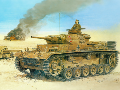panzerkampfwagen iii, рисунок, вермахт, танк, немцы, pz kpfw iii