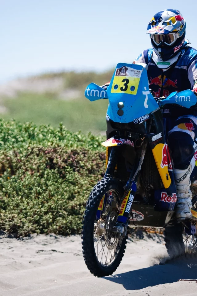 dakar, мото, rally, Мотоцикл, песок, гонка, red bull, гонщик, спорт