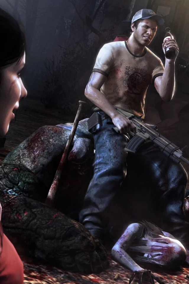 ellis, зой, zoey, Left 4 dead 2