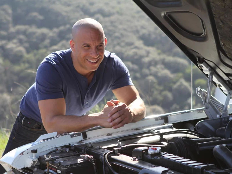 Вин дизель, улыбка, актер, мужик, vin diesel