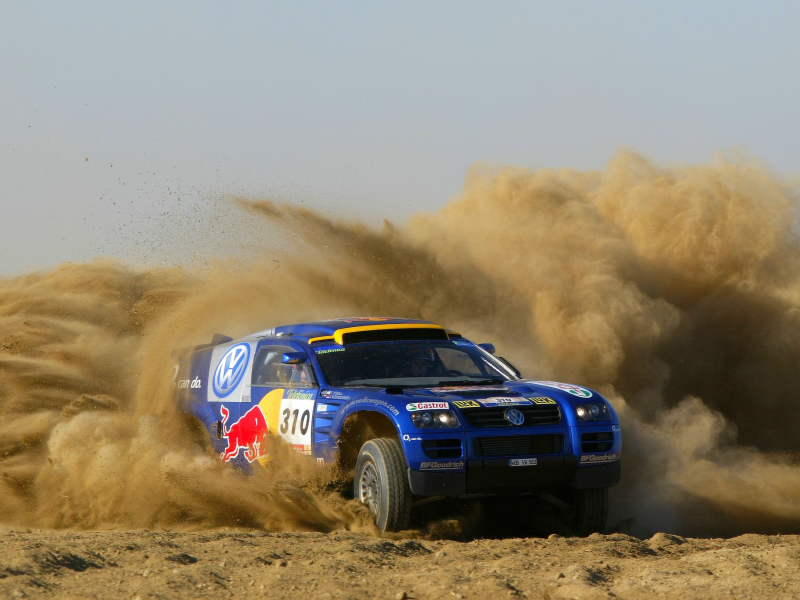 touareg, внедорожник, rally, пыль, дакара, dakar, Volkswagen, туарег