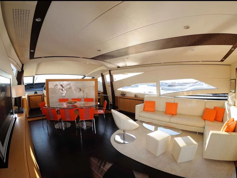 Интерьер, дизайн, стиль, motor yacht pershing, люкс, яхта, capri italy