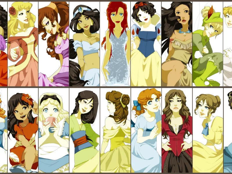 дисней, персонажи мультфильмов, Disney company