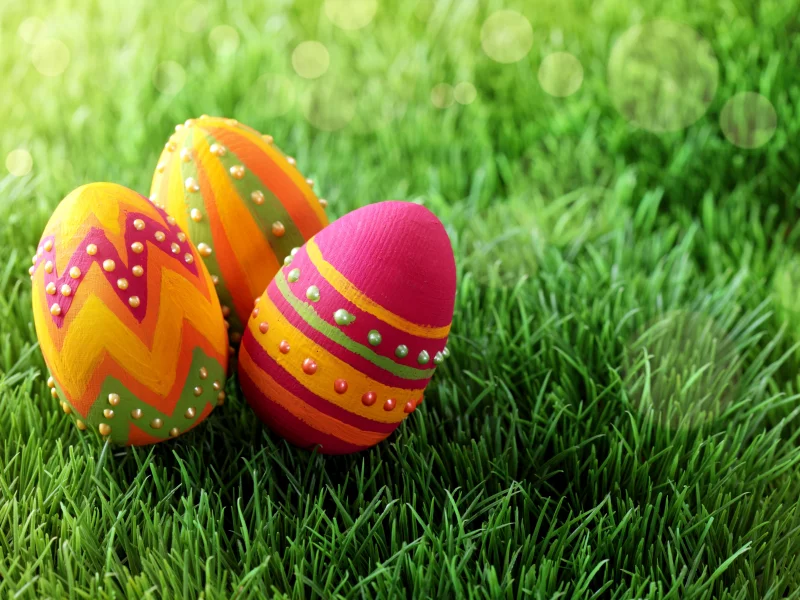 яйца, праздник, расписные, Пасха, easter, пасхальные
