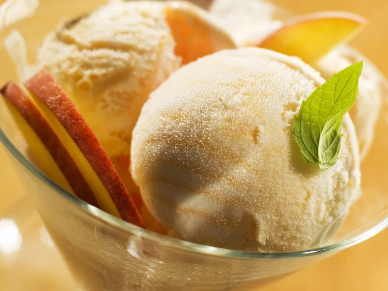 мята, мороженое, десерт, ice cream, шарики