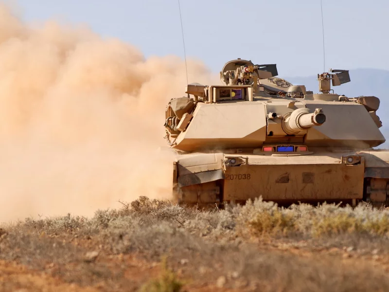 оружие, abrams, танк