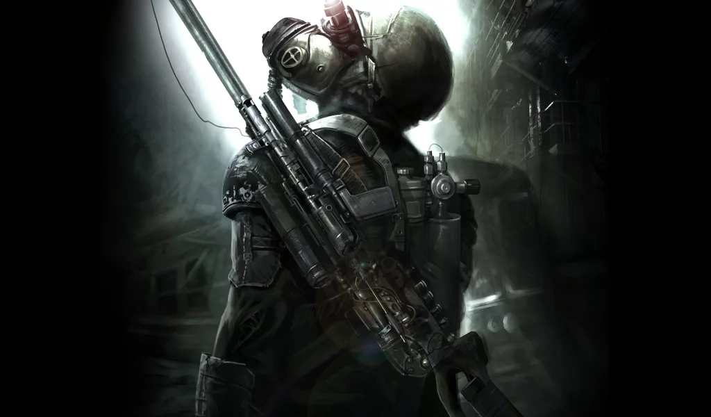 оружие, игра, metro last light, метро 2033, арт