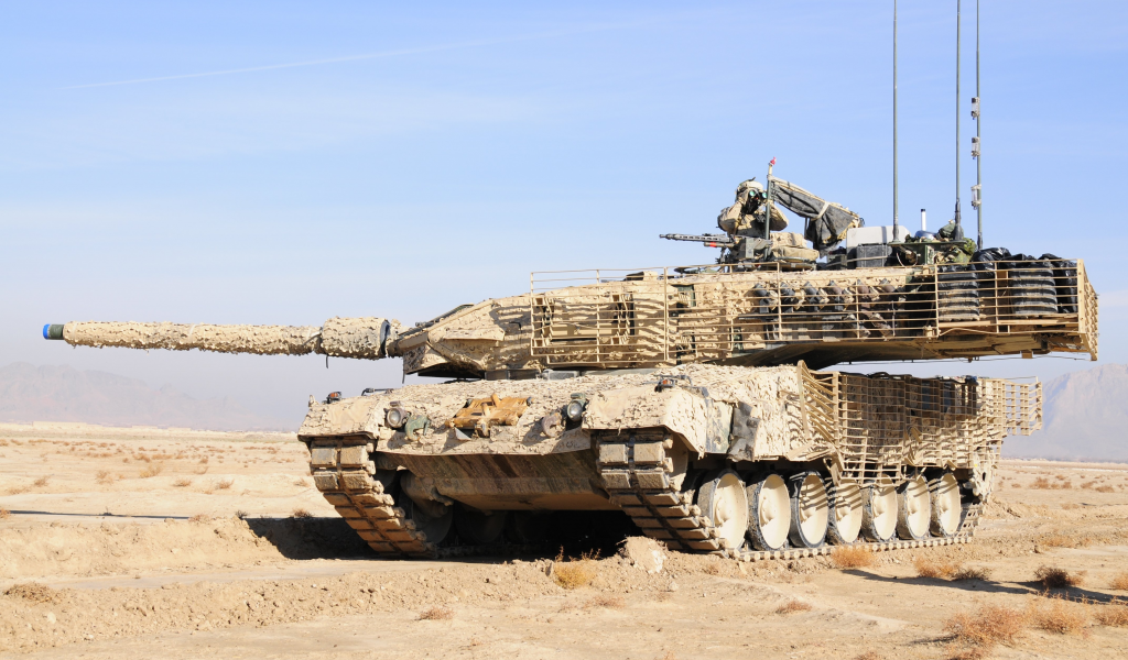 камуфляж, немецкий танк, солдат, пустыня, леопард 2а