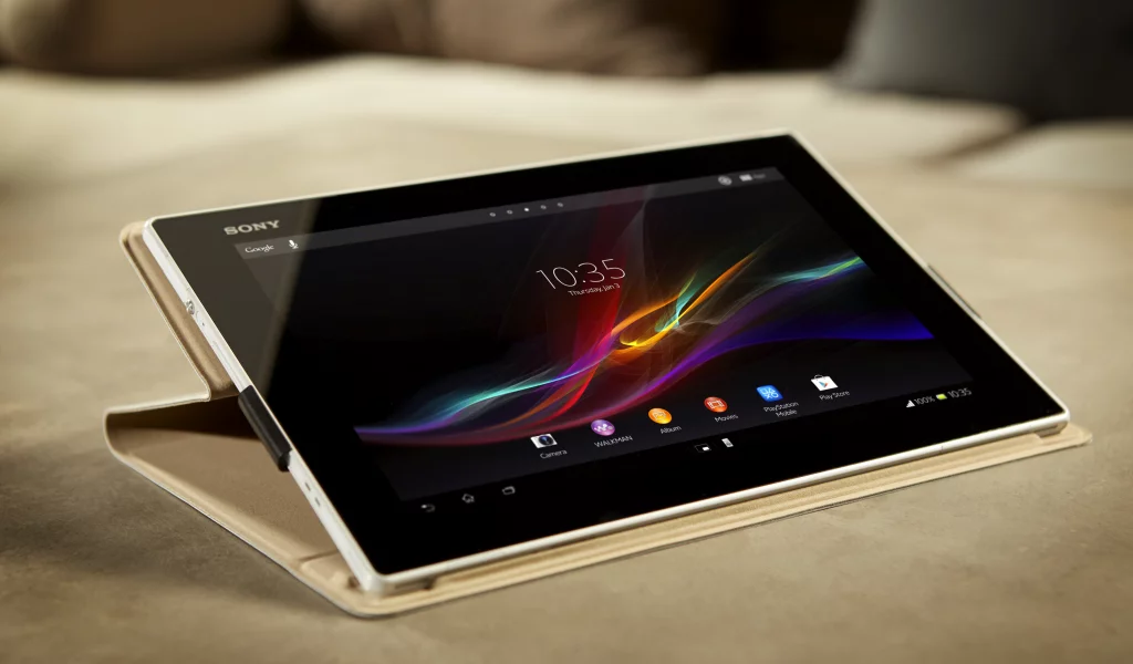xperia tablet z, android, стильный, sony, планшет, таблетка