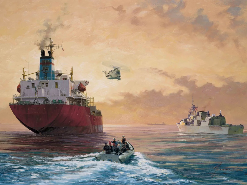 живопись, operation apollo, операция, флот, john horton, арт