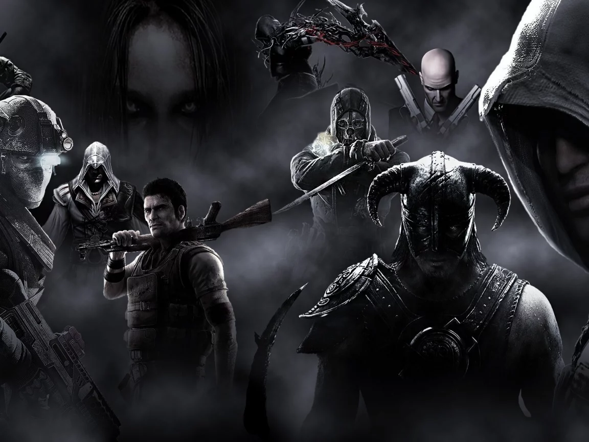 hitman, prototype, dishonored, dovahkiin, assasins creed, the elder scrolls v skyrim