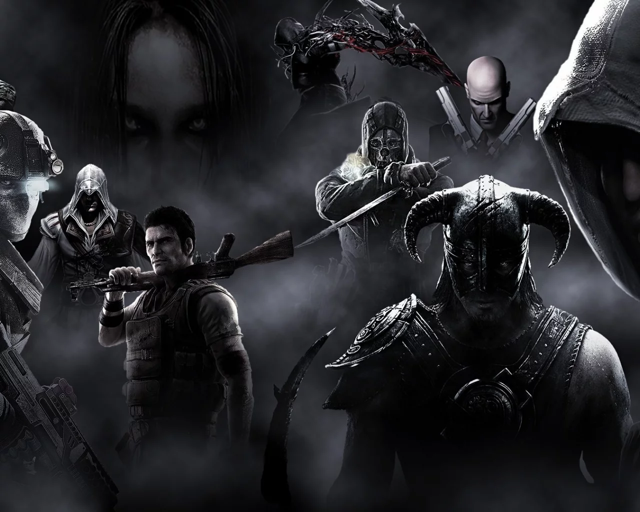 hitman, prototype, dishonored, dovahkiin, assasins creed, the elder scrolls v skyrim