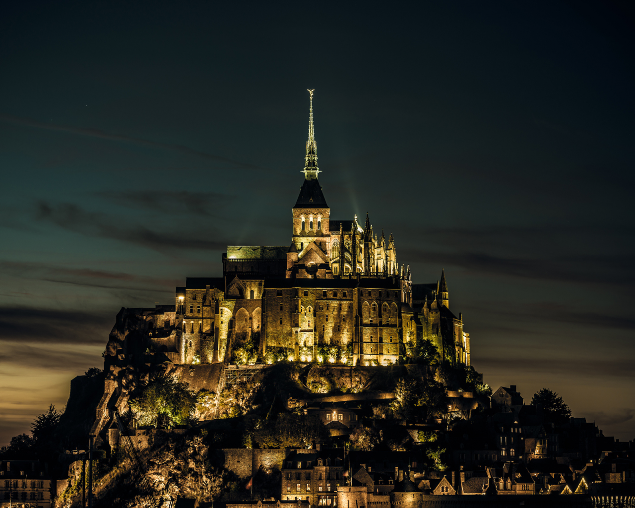 castle, normandy, france, mont saint-michel, нормандия, франция, island