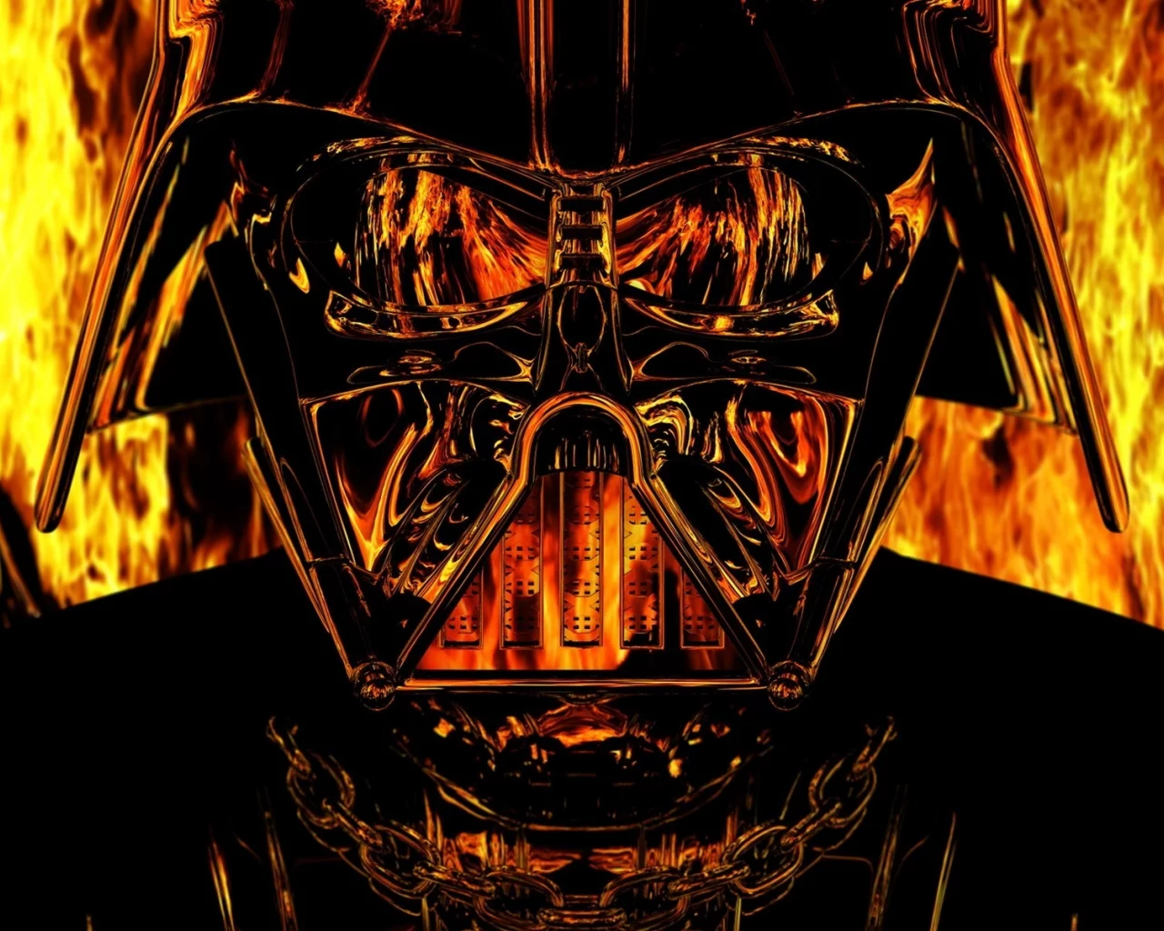 star wars, звёздные войны, отражение, darth vader, дарт вейдер