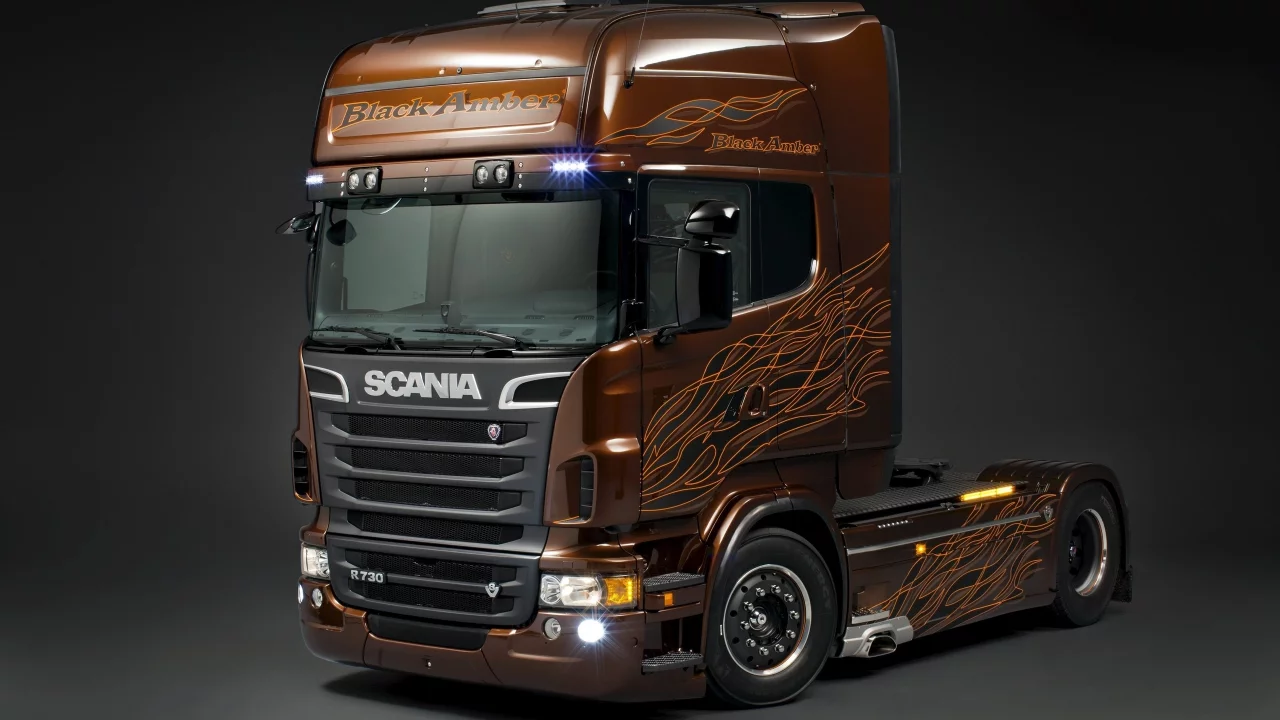 scania, грузовик