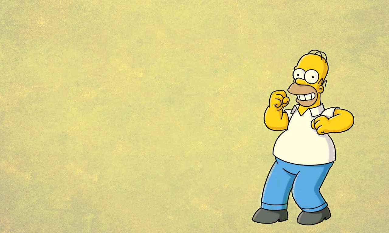 симпсоны, гомер, the simpsons, улыбка, homer