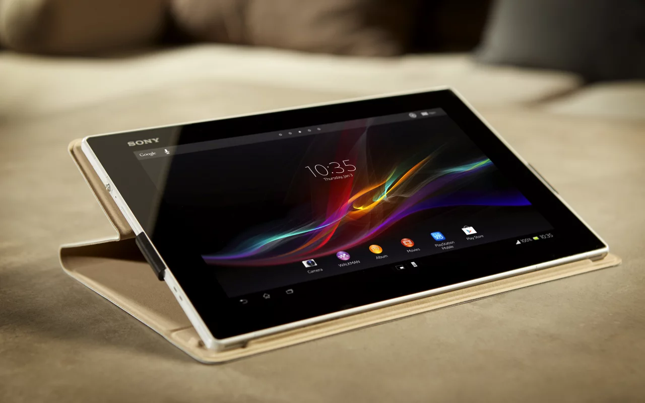 xperia tablet z, android, стильный, sony, планшет, таблетка