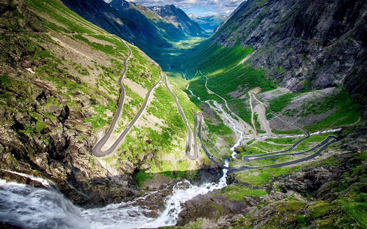 норвегия, trollstigen, вестланн, norway, лестница троллей