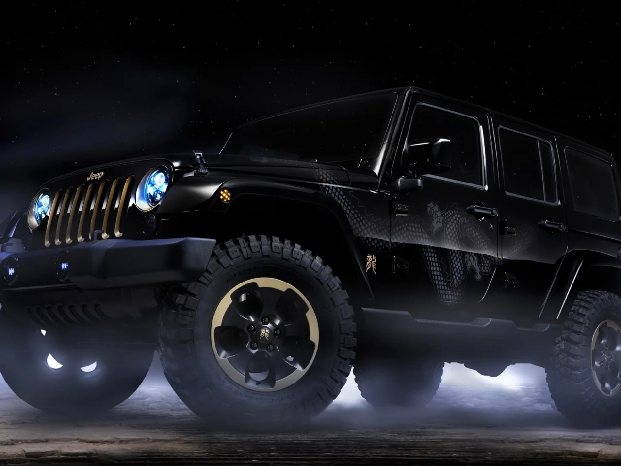 ренглер, dragon, concept, джип, концепт, дракон, wrangler, jeep