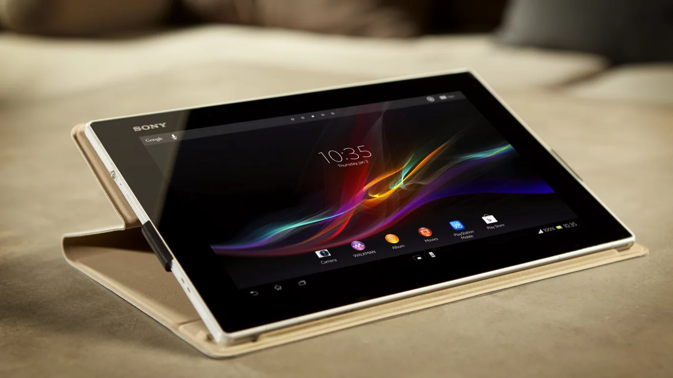 xperia tablet z, android, стильный, sony, планшет, таблетка