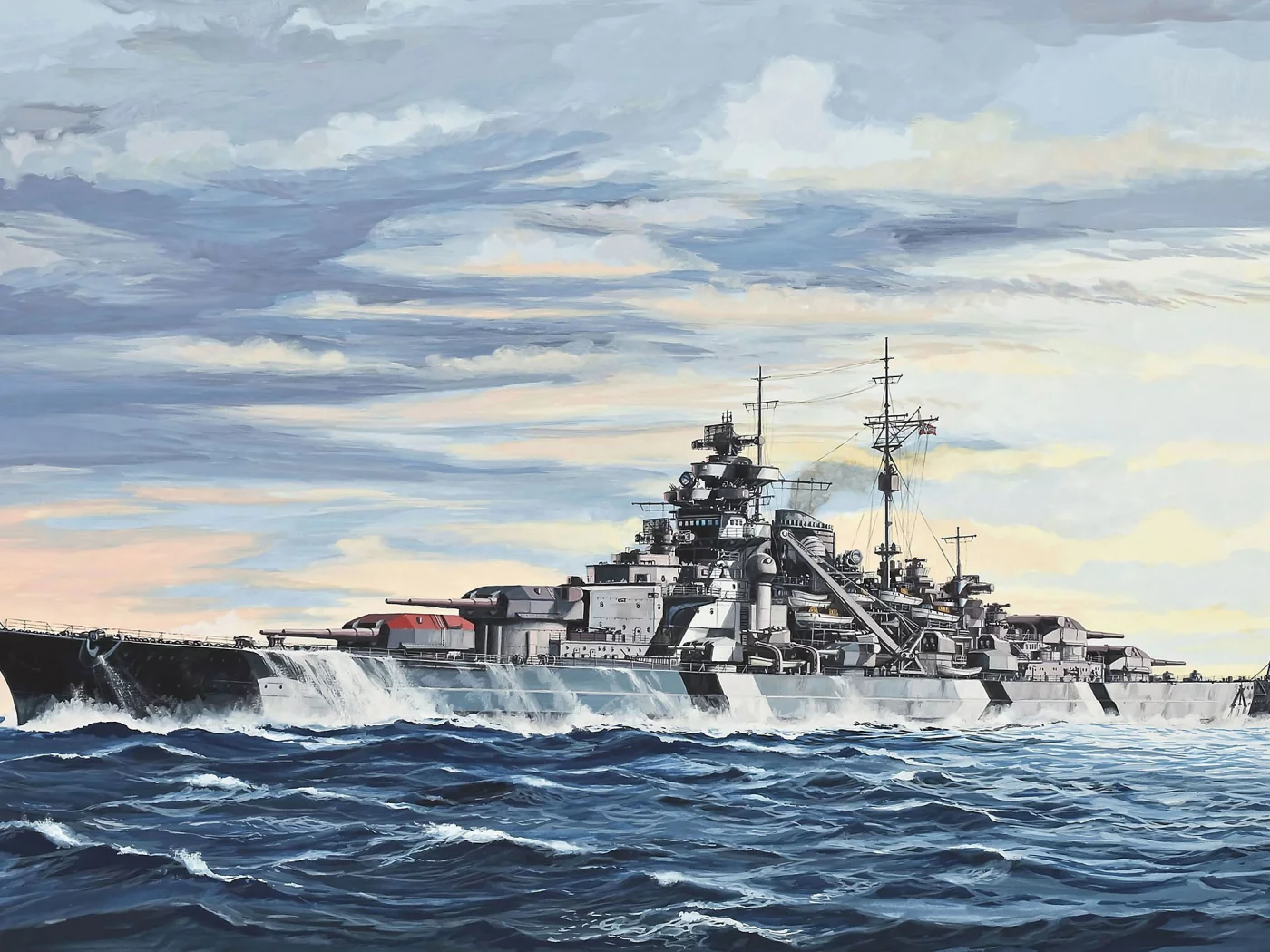 военный, флот, арт, корабль, германский, линкор