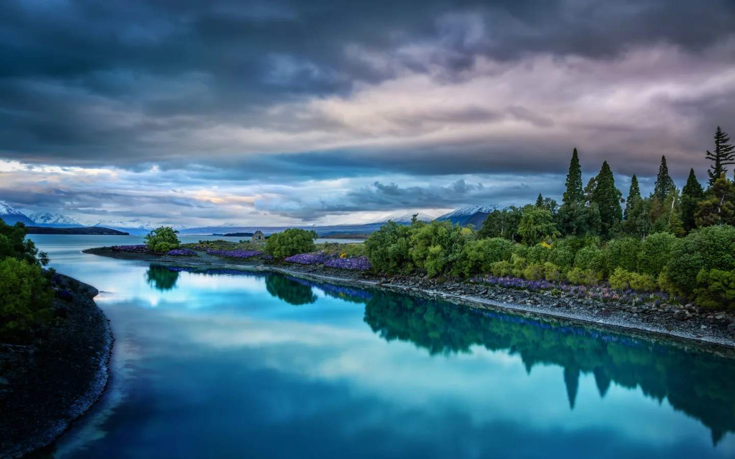 текапо, озеро, природа, lake tekapo, новая зеландия, new zealand