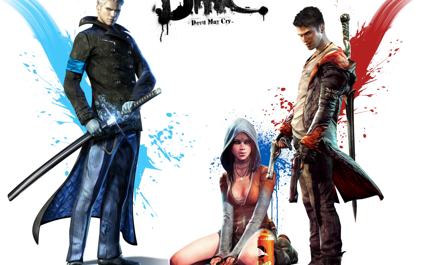 devil may cry 5, dmc, kat, dante, меч, пистолеты, vergil, верлигий