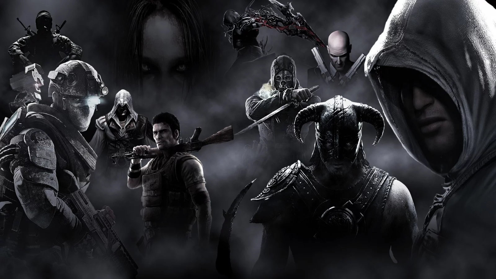 hitman, prototype, dishonored, dovahkiin, assasins creed, the elder scrolls v skyrim