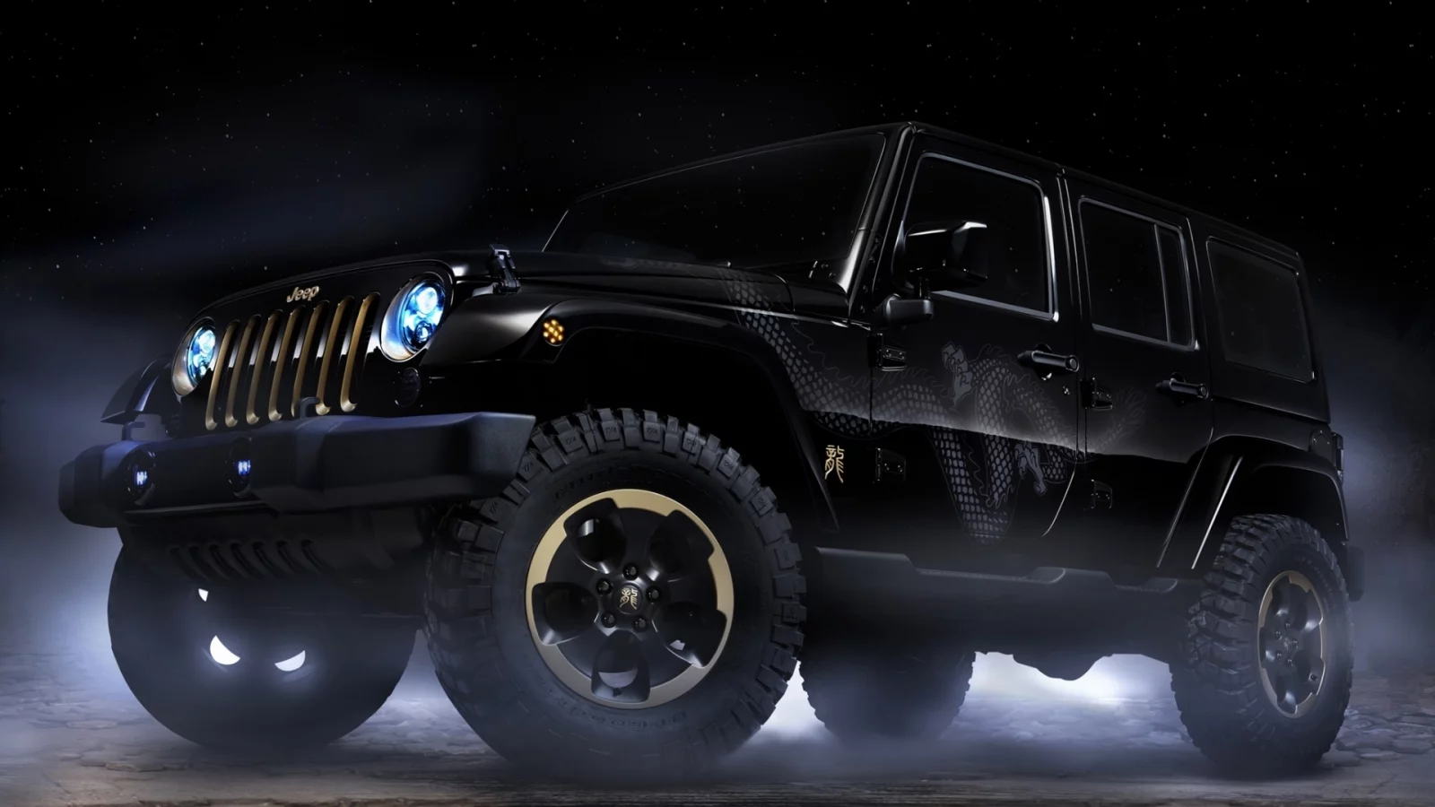 ренглер, dragon, concept, джип, концепт, дракон, wrangler, jeep