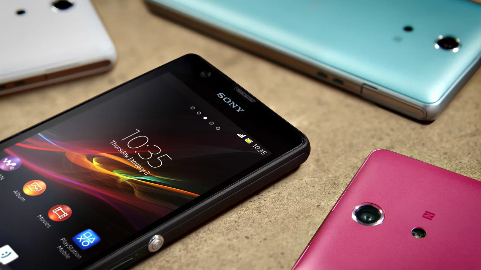 mobile, zr, sony, xperia, colour