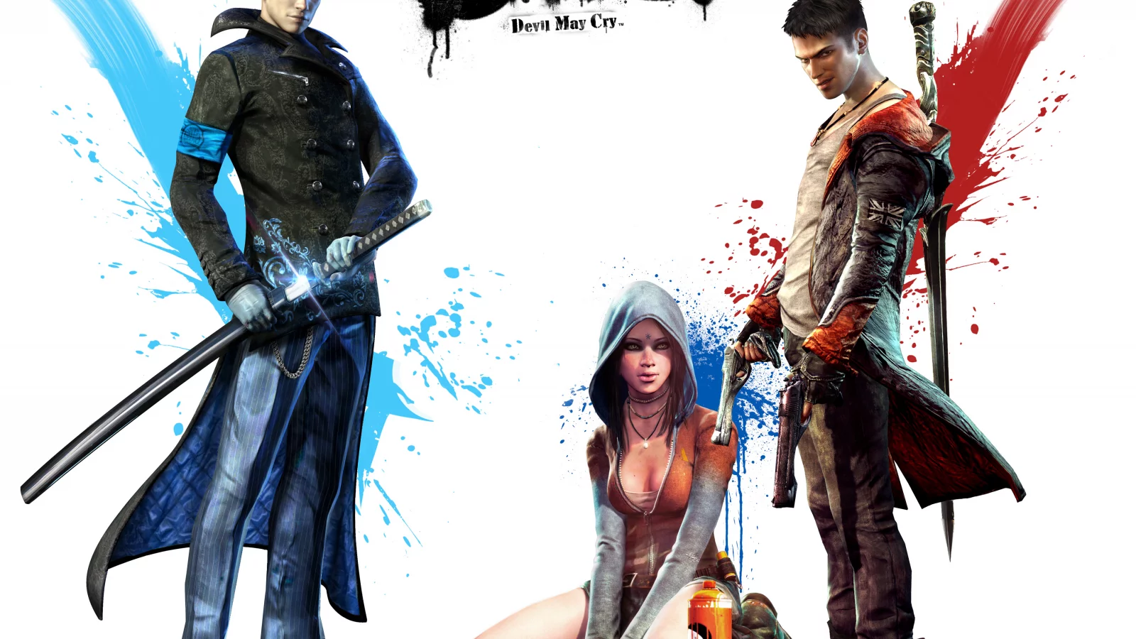 devil may cry 5, dmc, kat, dante, меч, пистолеты, vergil, верлигий