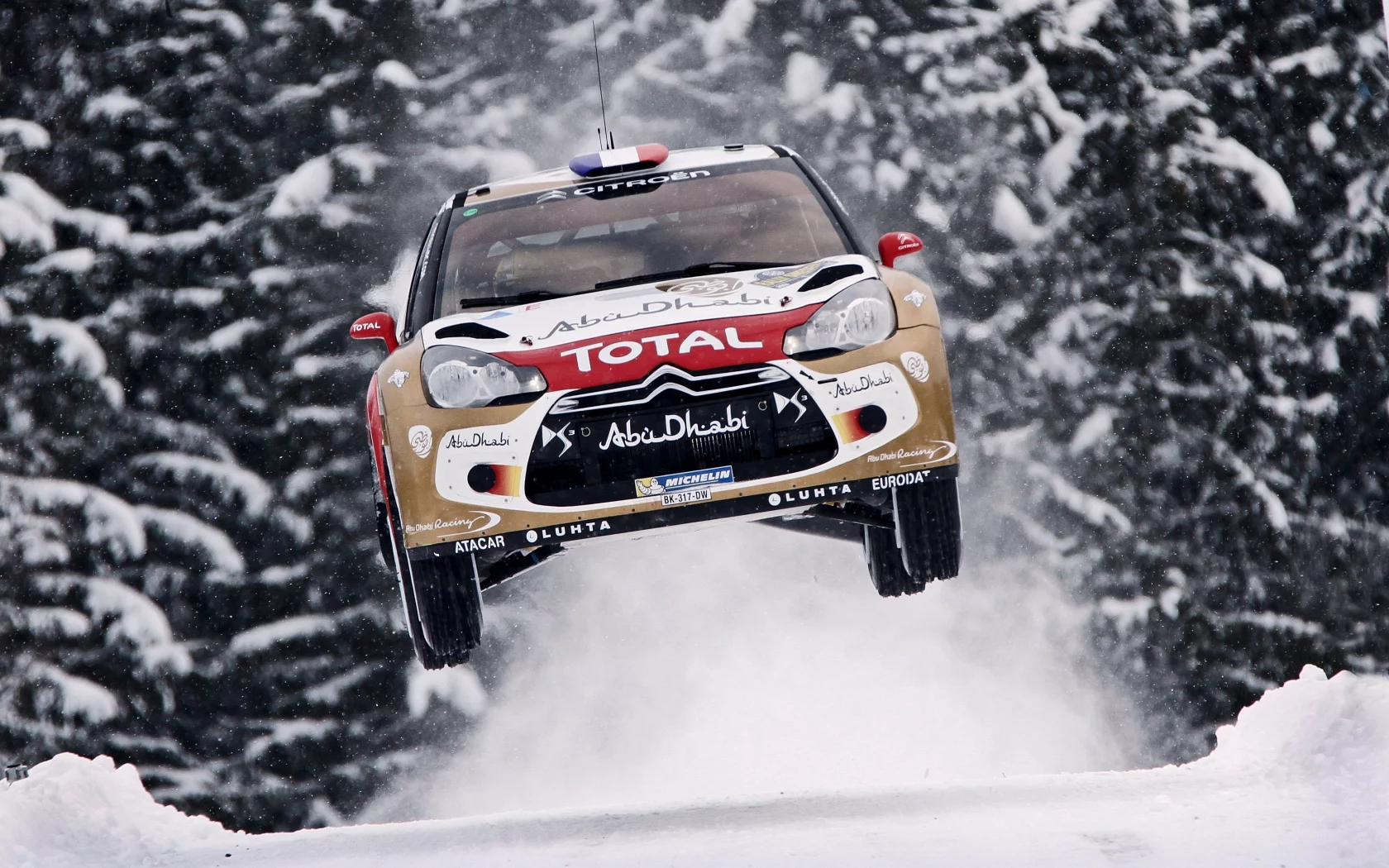 rally, скорость, ds3, летит, citroen, в воздухе, машина, wrc