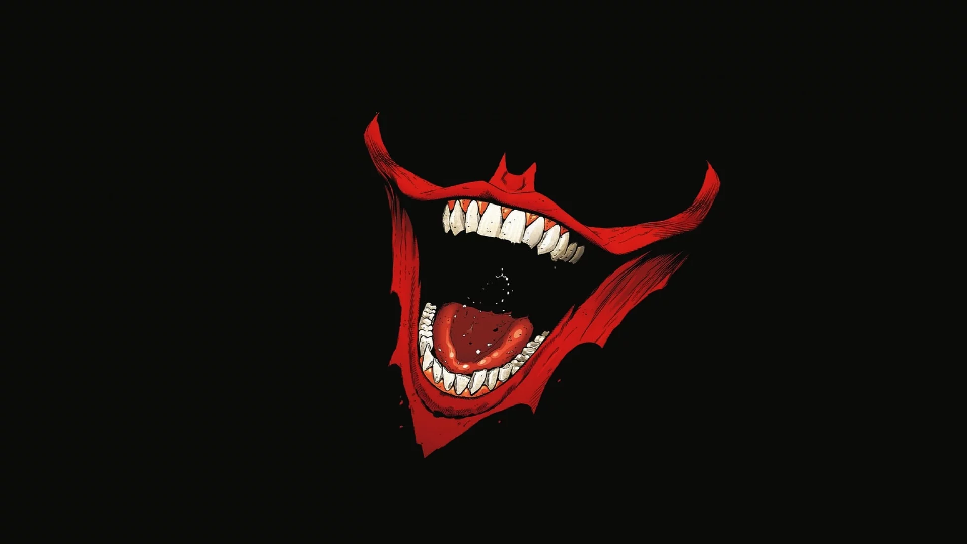 batman, зубы, joker, улыбка