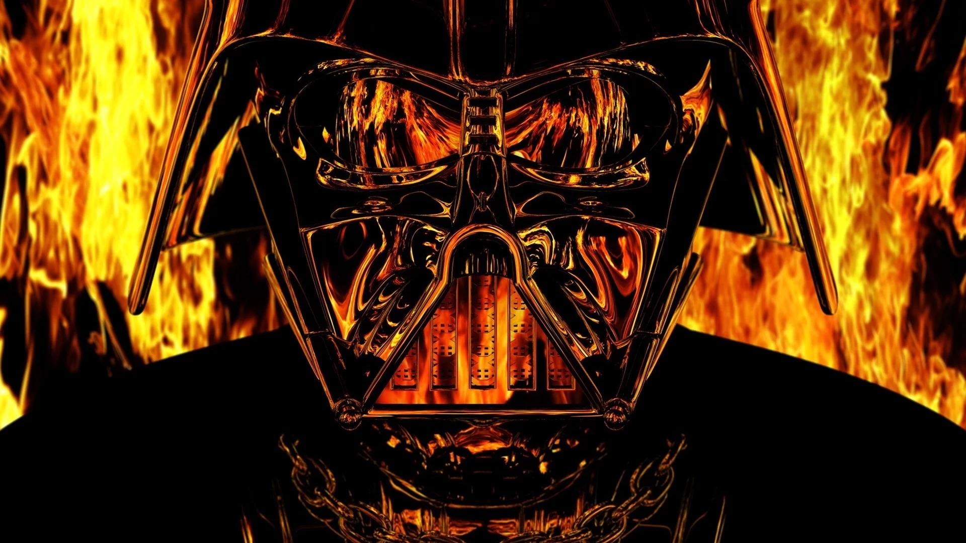 star wars, звёздные войны, отражение, darth vader, дарт вейдер