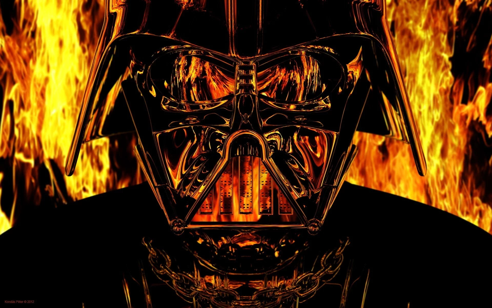 star wars, звёздные войны, отражение, darth vader, дарт вейдер