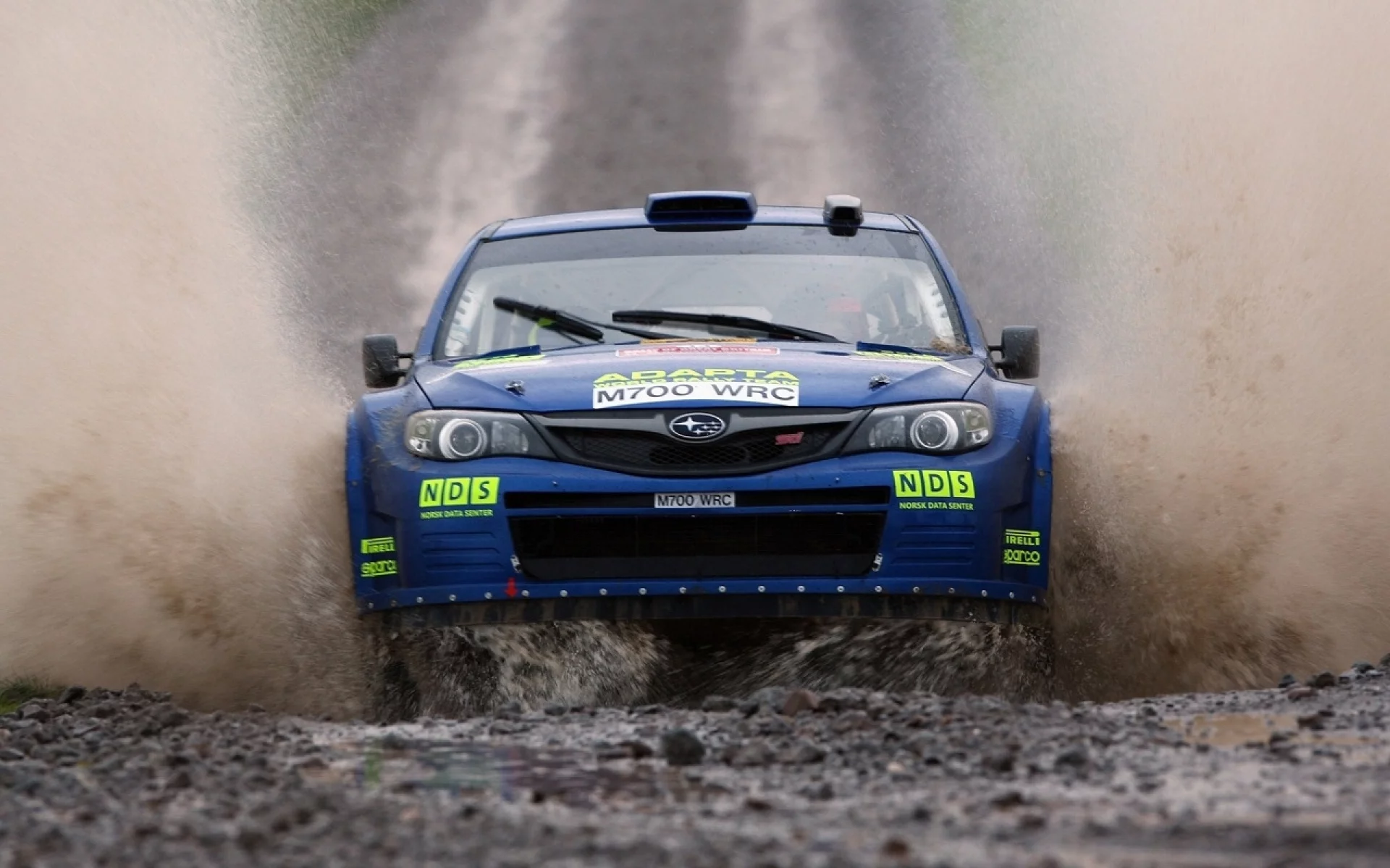 rally, ралли, вода, передок, wrc, subaru, брызги, impreza, авто