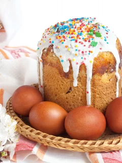 пасха, яйца, кулич, ветка, праздник, easter, цветы